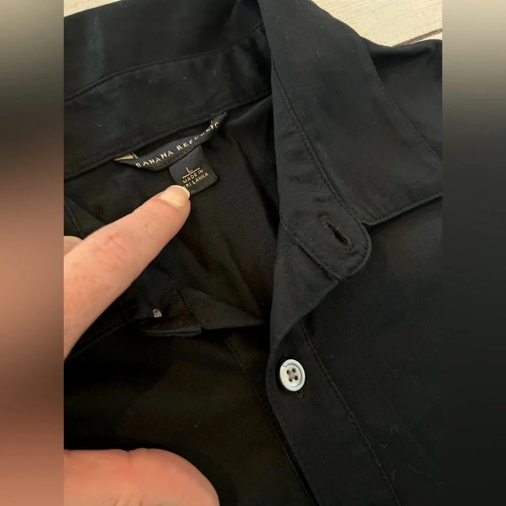 🌾 Banana‎ Republic Men’s Dress shirt -Pullover